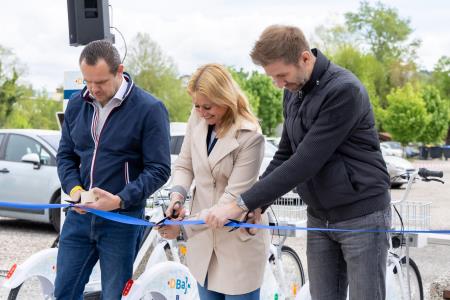 DBajk, Miha Hrženjak, mag. Renata Kosec, Matej Primožič, foto: Rok Majhenič